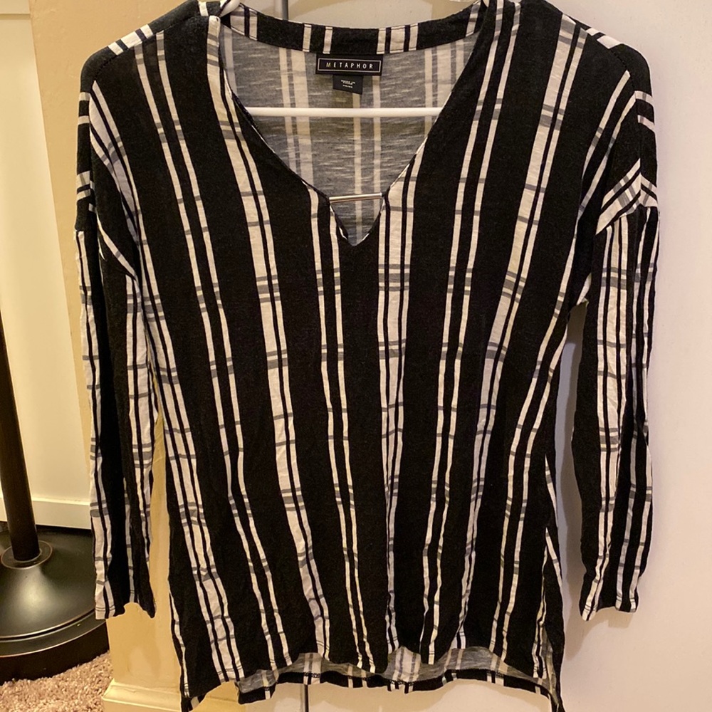 Metaphor Striped Shirt